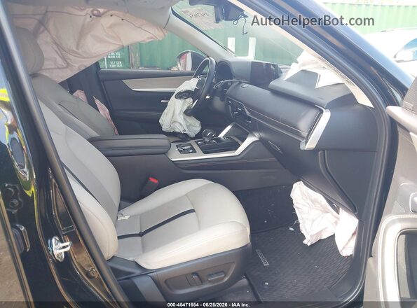 JM3KKCHA3S1248247 2025 MAZDA CX-90 Black წინა სალონის ხედი