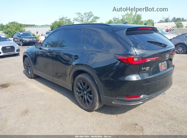 JM3KKCHA3S1248247 2025 MAZDA CX-90 Black უკანა მარცხენა