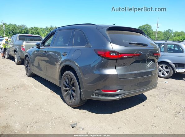 JM3KKCHA6T1374040 2026 MAZDA CX-90 PHEV Gray Trasero izquierdo