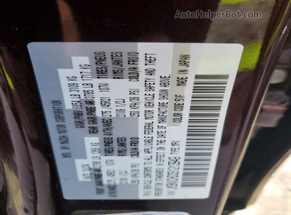 JM3KKCHD0S1213949 2025 MAZDA CX-90 Burgundy 