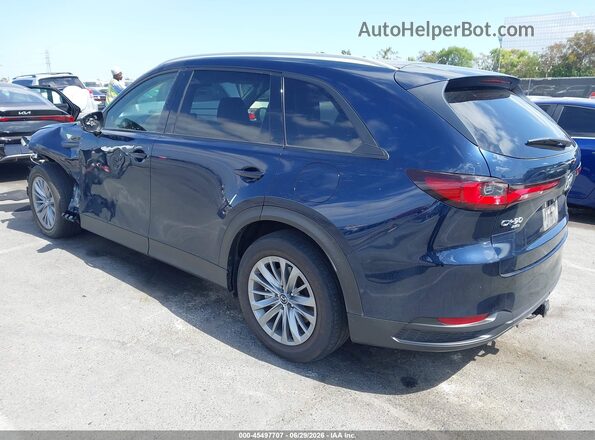 JM3KKCHD1R1114731 2024 MAZDA CX-90 Blue Задня ліва чверть
