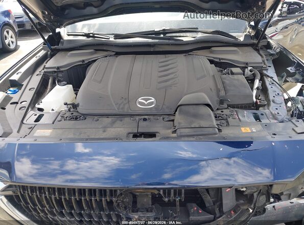 JM3KKCHD1R1114731 2024 MAZDA CX-90 Blue Вид ззаду