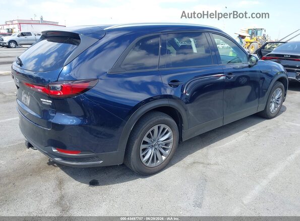 JM3KKCHD1R1114731 2024 MAZDA CX-90 Blue Задня права чверть