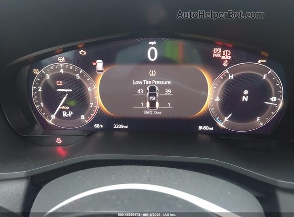 JM3KKCHD1S1213118 2025 MAZDA CX-90 Gray Widok tylnych siedzeń