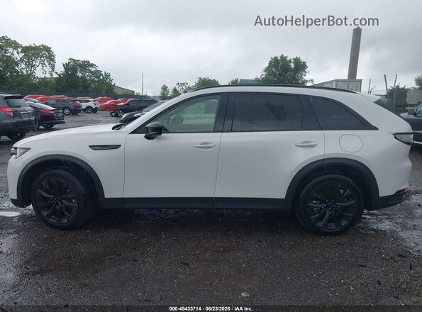 JM3KKCHD1T1354529 2026 MAZDA CX-90 White სალონის 360-გრადუსიანი ხედი