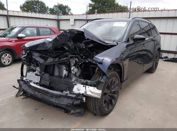 JM3KKCHD2T1369749 2026 MAZDA CX-90 Navy Առջևի ձախ երեք քառորդ տեսարան