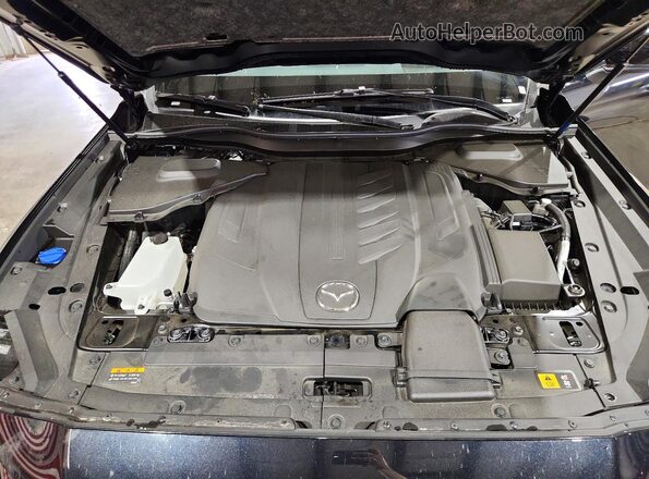 JM3KKCHD6T1361833 2026 MAZDA CX-90 Black Вид підкапотного простору