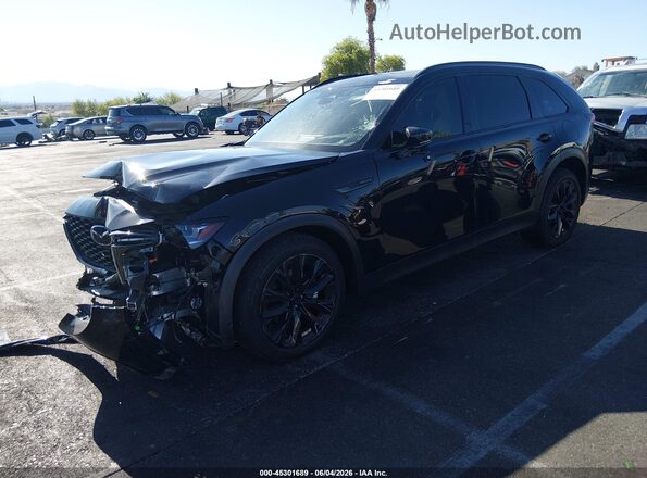 JM3KKCHD7T1378253 2026 MAZDA CX-90 Black Առջևի ձախ երեք քառորդ տեսարան