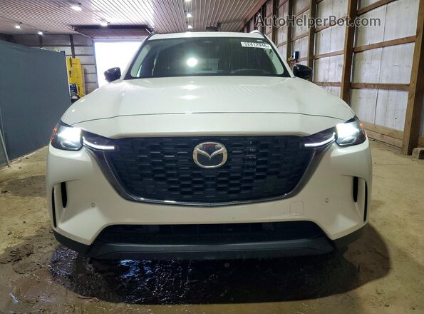 JM3KKCHDXS1208256 2025 MAZDA CX-90 White Вид спереду