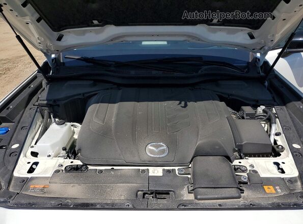 JM3KKCHDXS1208256 2025 MAZDA CX-90 White Вид підкапотного простору