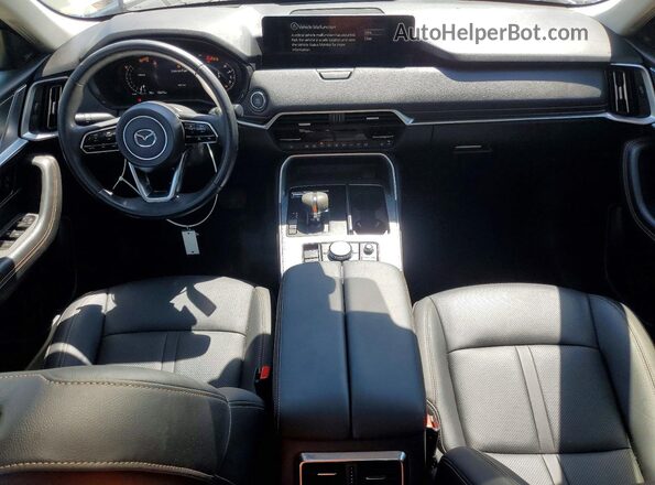 JM3KKCHDXS1208256 2025 MAZDA CX-90 White Вид панелі приладів