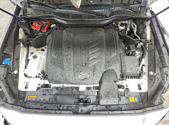 JM3KKCHDXT1353122 2026 MAZDA CX-90 White Вид підкапотного простору
