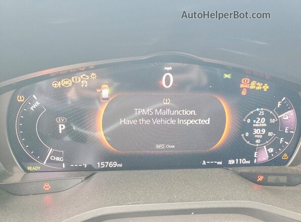JM3KKDHA0R1112657 2024 MAZDA CX-90 Бордовый Вид щитка приборов