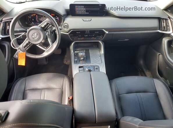 JM3KKDHA0R1112657 2024 MAZDA CX-90 Бордовый Вид панели приборов