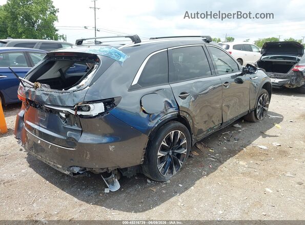 JM3KKDHA1R1156179 2024 MAZDA CX-90 PHEV Light Blue Задняя правая четверть