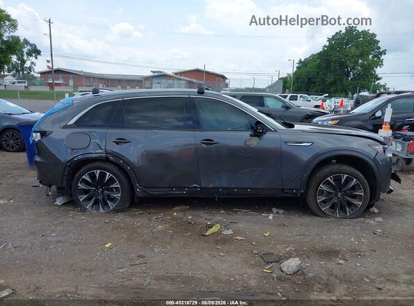 JM3KKDHA1R1156179 2024 MAZDA CX-90 PHEV Light Blue Вид задней части салона