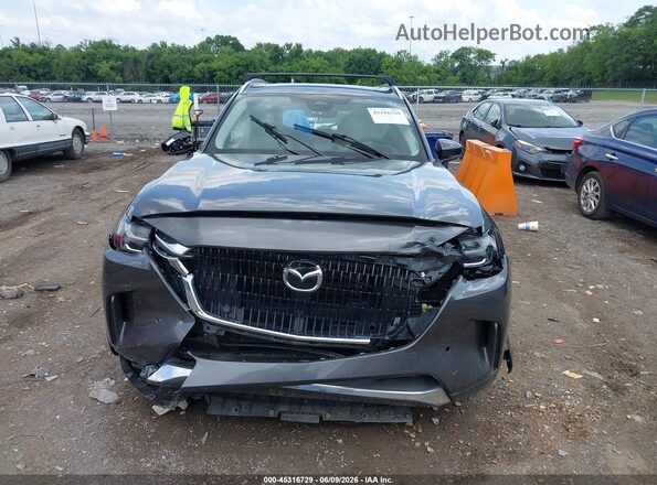 JM3KKDHA1R1156179 2024 MAZDA CX-90 PHEV Light Blue Вид щитка приборов