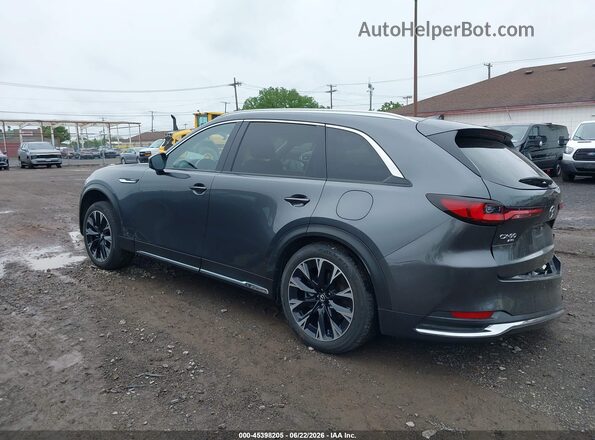 JM3KKDHA2R1104186 2024 MAZDA CX-90 PHEV Серый Задняя левая четверть