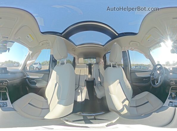 JM3KKDHA3R1143188 2024 MAZDA CX-90 White VIN sticker view