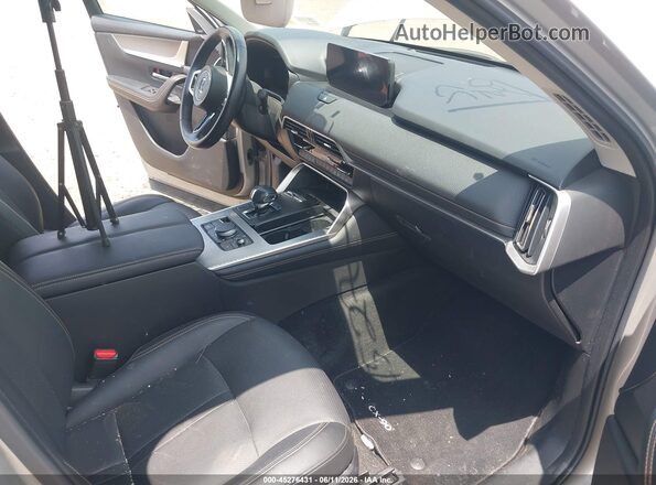 JM3KKDHA4R1108384 2024 MAZDA CX-90 PHEV Cream Widok wnętrza z przodu