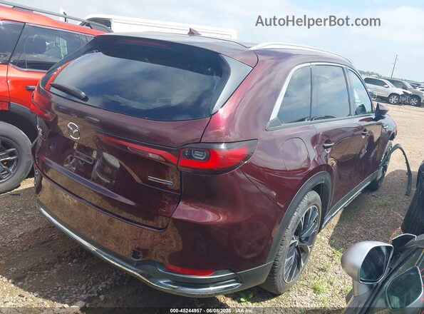 JM3KKDHA4R1151364 2024 MAZDA CX-90 PHEV Red Tył prawy