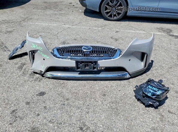JM3KKDHA5R1145914 2024 MAZDA CX-90 Cream VIN կոդի պիտակի տեսք