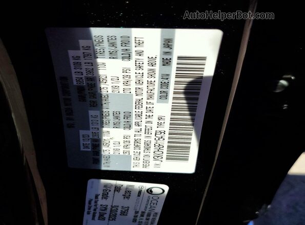 JM3KKDHA8R1154798 2024 MAZDA CX-90 Black VIN sticker view