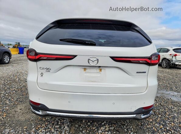 JM3KKDHA9R1103763 2024 MAZDA CX-90 White Հետևի տեսք