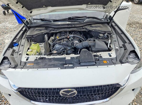 JM3KKDHA9R1103763 2024 MAZDA CX-90 White Շարժիչի բաժամունքի տեսք