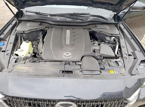 JM3KKDHA9R1115217 2024 MAZDA CX-90 Black უკანა სალონის ხედი