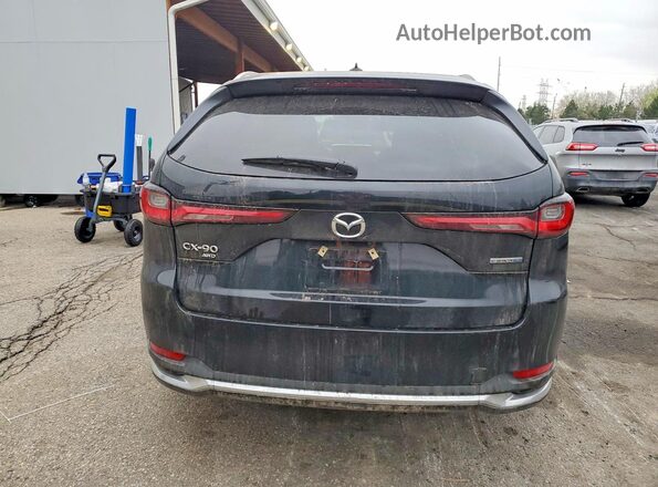 JM3KKDHA9R1115217 2024 MAZDA CX-90 Black უკანა ხედი