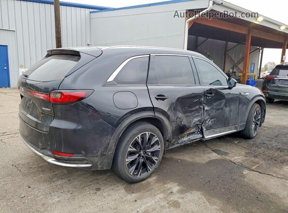JM3KKDHA9R1115217 2024 MAZDA CX-90 Black უკანა მარჯვენა