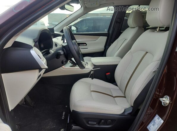 JM3KKDHC4R1102067 2024 MAZDA CX-90 Burgundy Սալոնի դիմացի տեսք