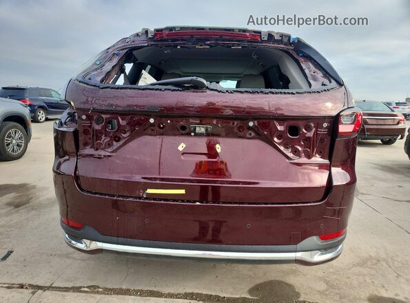 JM3KKDHC4R1102067 2024 MAZDA CX-90 Burgundy Հետևի տեսք