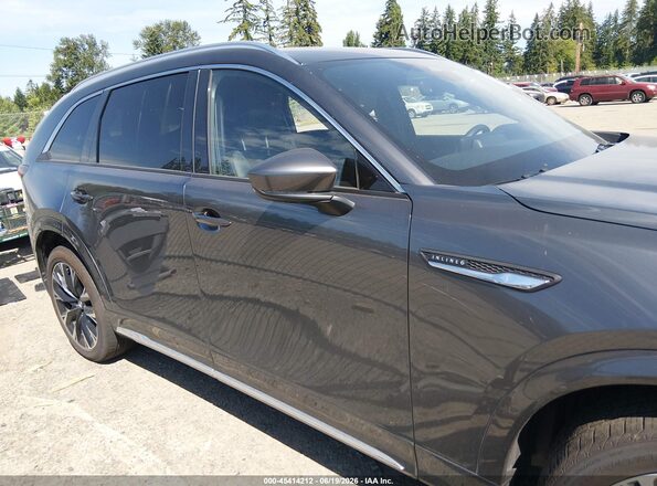 JM3KKDHC4R1103543 2024 MAZDA CX-90 Gray Սալոնի հետևի տեսք