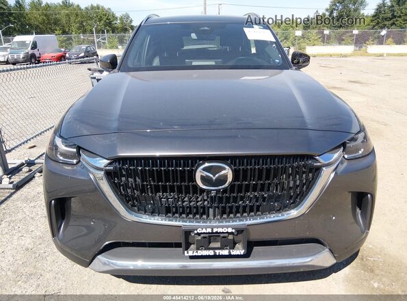 JM3KKDHC4R1103543 2024 MAZDA CX-90 Gray Սարքավորումների վահանակի տեսք