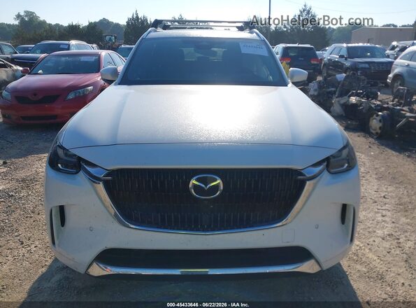 JM3KKDHC5S1230419 2025 MAZDA CX-90 White Instrument cluster view