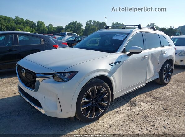 JM3KKDHC5S1230419 2025 MAZDA CX-90 White Front left
