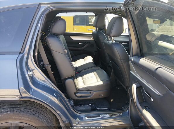 JM3KKDHC7T1359568 2026 MAZDA CX-90 Blue VIN კოდის სტიკერის ხედი
