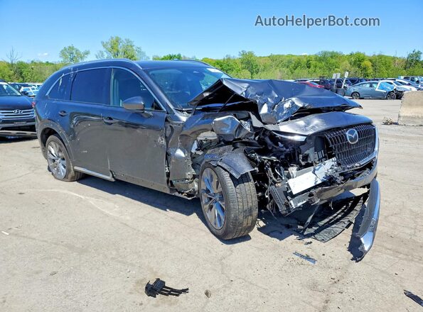 JM3KKDHD0R1181746 2024 MAZDA CX-90 Gray Front right