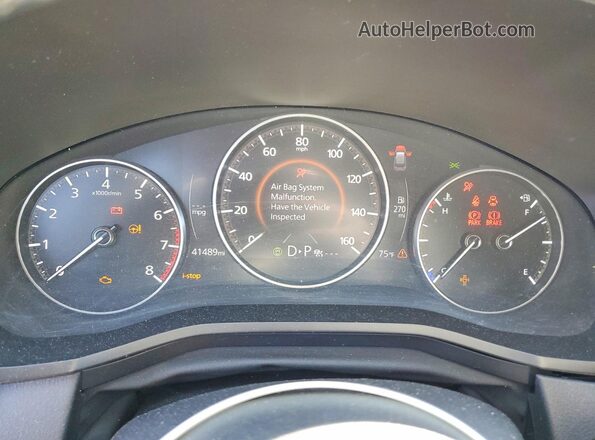 JM3KKDHD0R1181746 2024 MAZDA CX-90 Gray Instrument cluster view