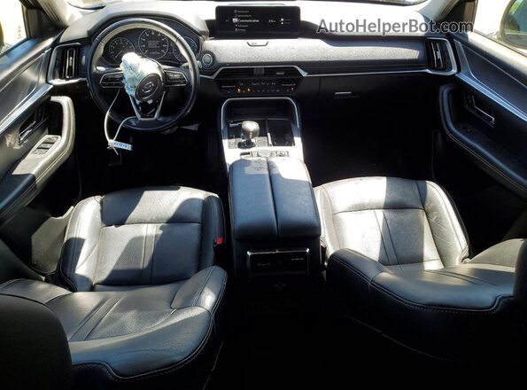 JM3KKDHD0R1181746 2024 MAZDA CX-90 Gray Dashboard view