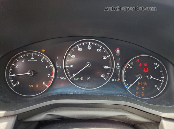 JM3KKDHD1R1167628 2024 MAZDA CX-90 Silver Widok zestawu wskaźników