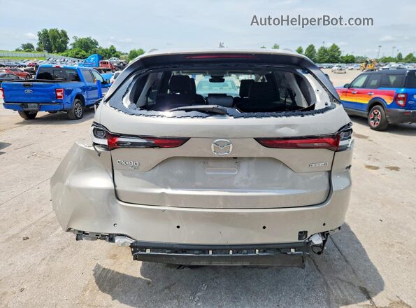 JM3KKDHD1R1167628 2024 MAZDA CX-90 Silver Widok z tyłu