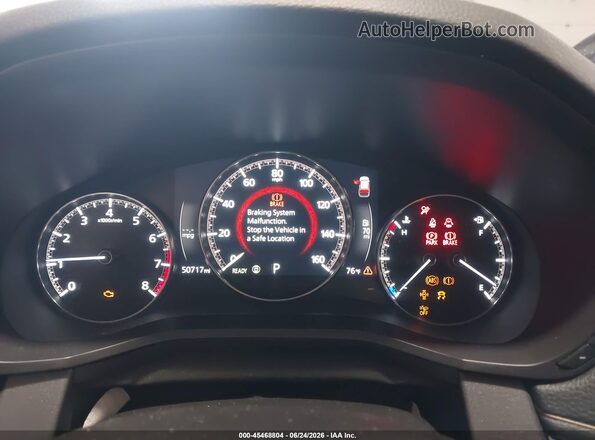 JM3KKDHD3R1101792 2024 MAZDA CX-90 White Հետևի նստատեղերի տեսք