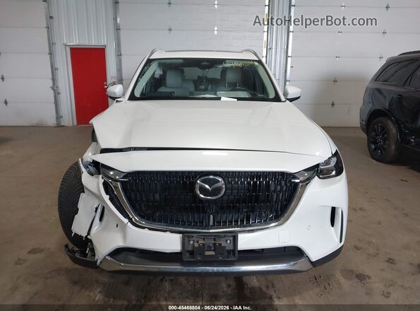 JM3KKDHD3R1101792 2024 MAZDA CX-90 White Սարքավորումների վահանակի տեսք