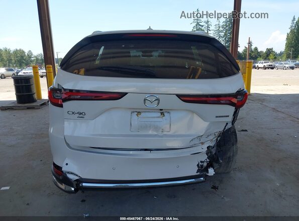 JM3KKDHD3R1165363 2024 MAZDA CX-90 White 
