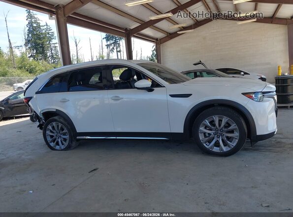 JM3KKDHD3R1165363 2024 MAZDA CX-90 White Vista interior trasera