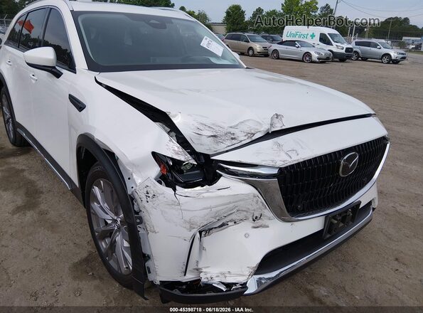 JM3KKDHD4R1125518 2024 MAZDA CX-90 White Widok z przodu