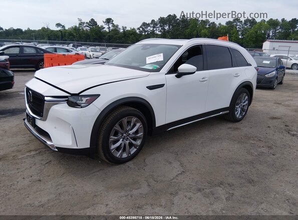 JM3KKDHD4R1125518 2024 MAZDA CX-90 White Przód lewy